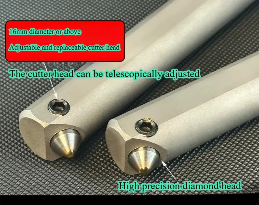 Inner Hole Rolling Knife Mirror Calendering Knife Small Hole Rolling Knife CNC Lathe Diamond Rolling Blade