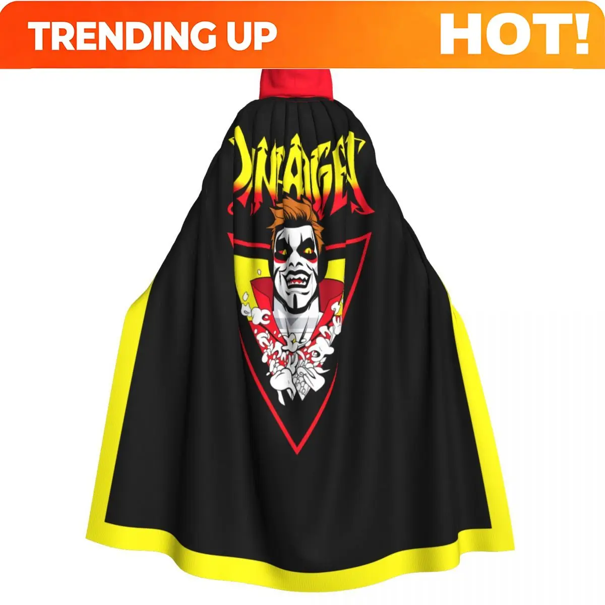 Customization Aldult Danhausen Very Nice Very Evil Cloak With Hood Wrestling Wrestler 2026 Grim Reaper Robe Costume For Party