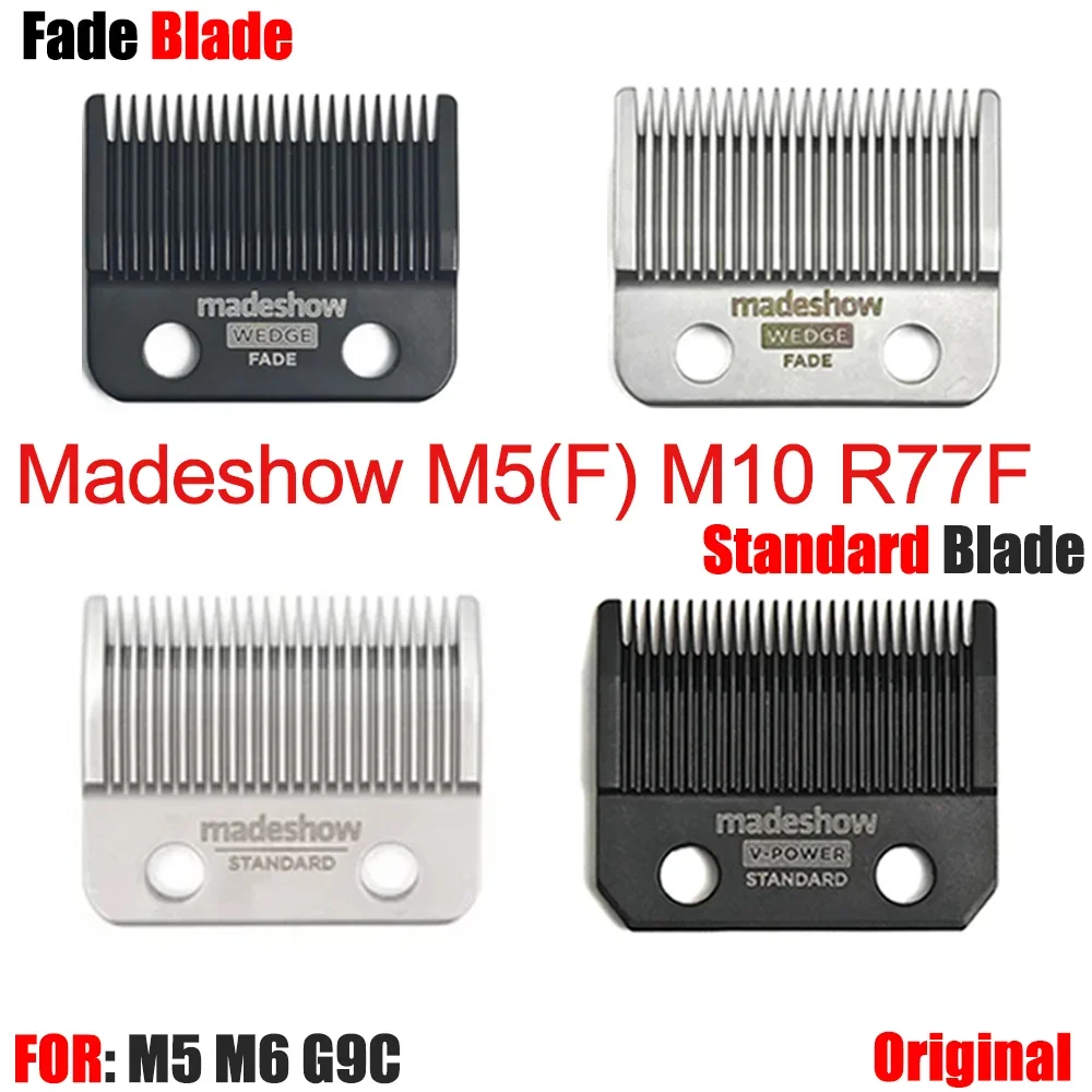 Original Madeshow M5(F) Klinge M10 Kulilang R66 R77F G9C Wedge Fade Klingen Haarschneider Ultradünne Klinge Trimmer Ersatzteil