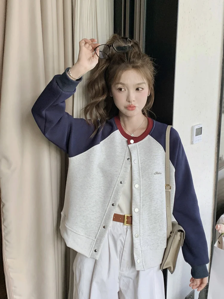 野球ジャケット レオパード柄 レディース サーマル 抗紫外線 抗凍結 ニットウェア 高耐久性 コットン ツーピース エレガント アウター ウルジャン 暖かい