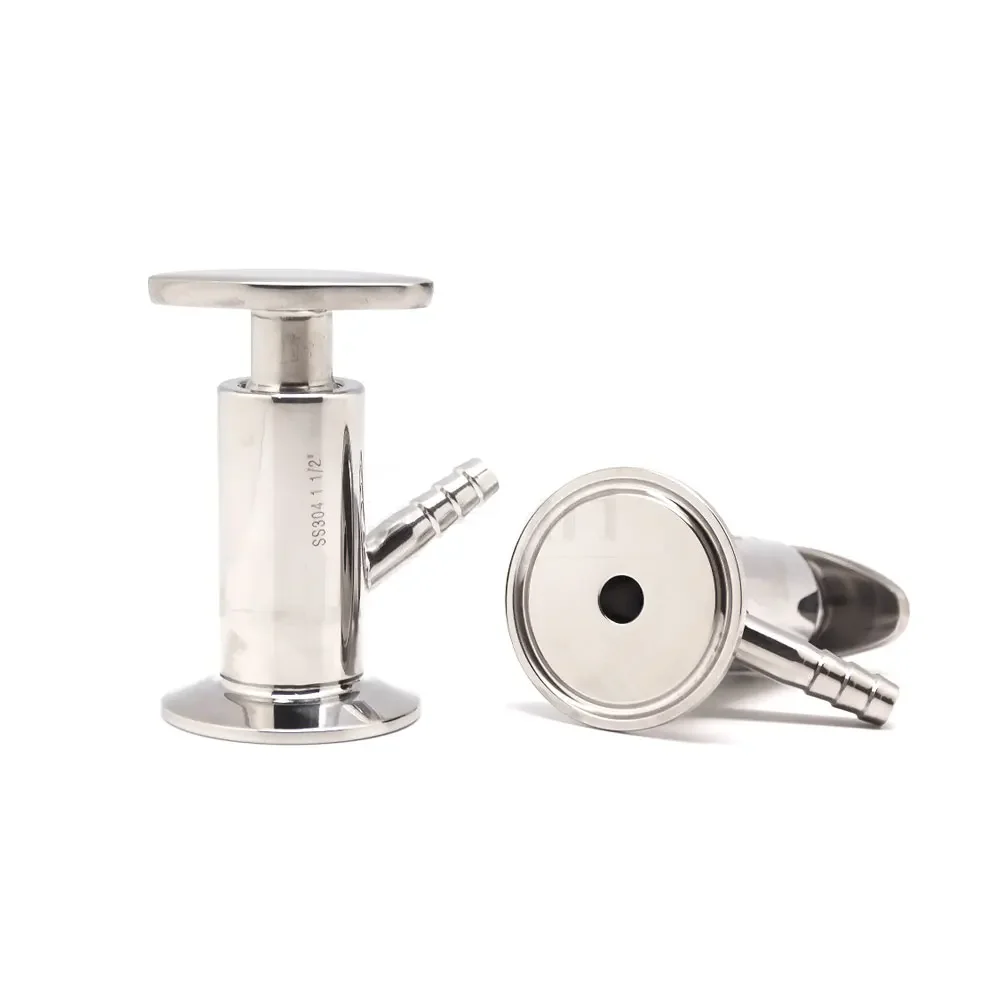 

Фланец Tri Clamp 1,5 дюйма, наружный диаметр 50,5 мм x подходит для шланга 10 мм, санитарный клапан для отбора проб из нержавеющей стали SUS 304 316 для домашнего пива