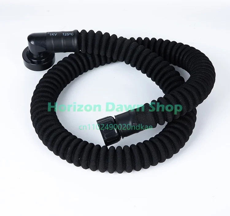 The latest electric air supply anti-virus mask connection hose TPE high elastic resistance