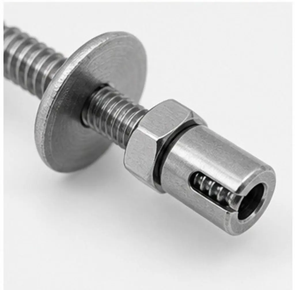 Garden Trellis Screw Stainless Steel Wire Rope Anchor Clamp for Climbing Plants Outdoor Indoor Greenhouse Vine Rose Grape Bean