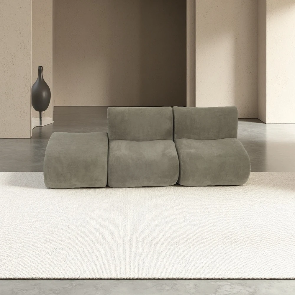 Compression Sealed Box Packing Luxury Sectional Sofa Set New Design Wholesale Fabric Hotel Apartment Mall Villa Upholstered Sofa