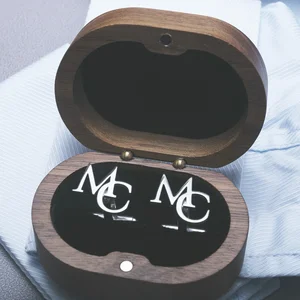Iniciales personalizadas Gosques para hombres Botones de traje de boda Caballeros de caballero personalizar gemelos para accesorios para hombres 12 mejores enlaces de manguito de ventas personalizados - №2