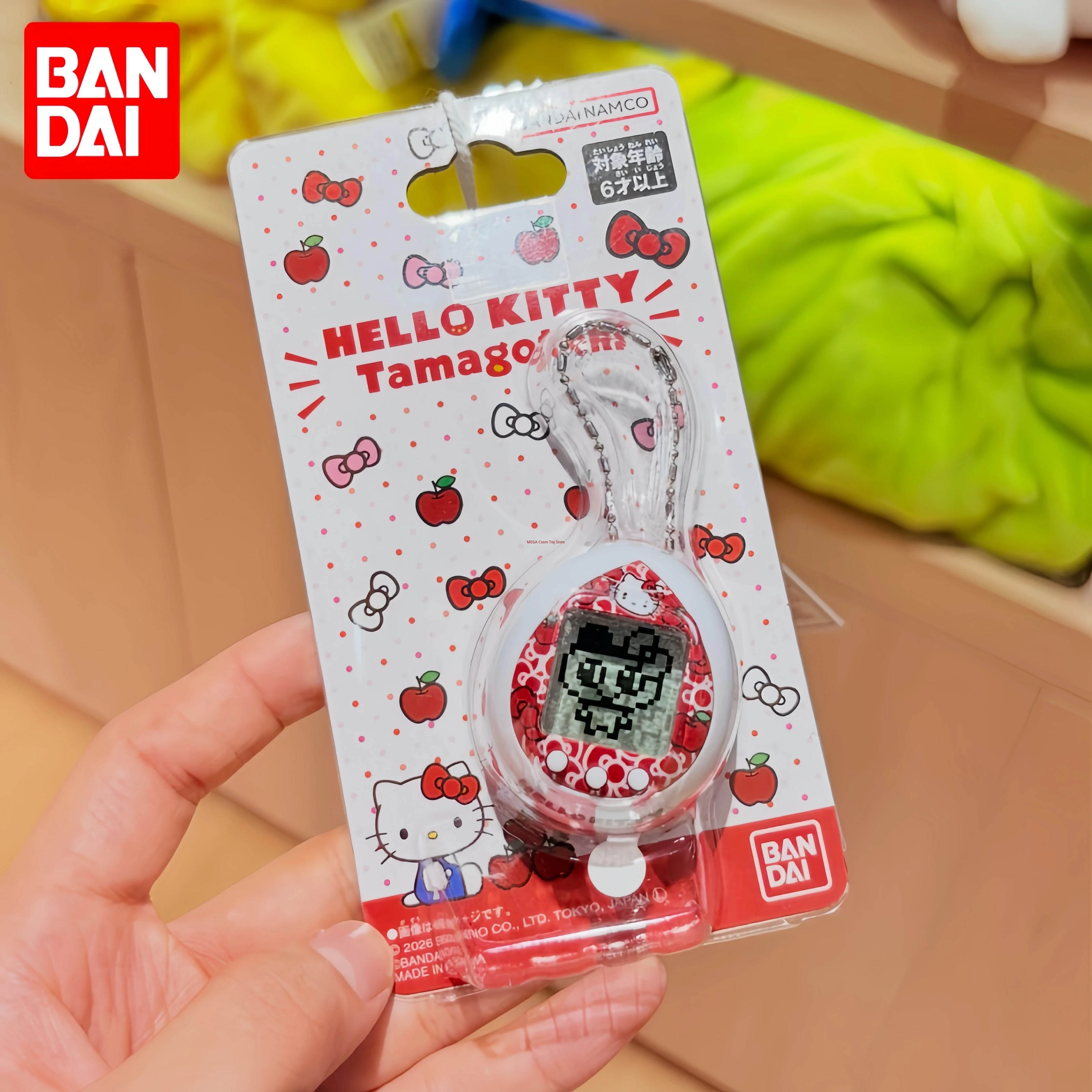 Bandai Namco Tamagotchi Nano Hello Kitty My Melody Kuromi Version Portable Digital Pet Game Console Cute Bag Pendant Collectible - view 5