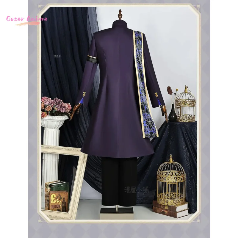 [Coser] 게임 Genshin Impact Cyno 코스프레 의상 유니폼 할로윈 카니발 파티 크리스마스 놀이 역할 의류 의류