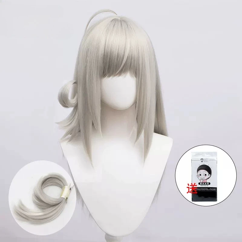 Childhood Vertin Costume Game Reverse:1999 Cosplay White Long Dress with Wig Full Set Role Play Outfit for Women