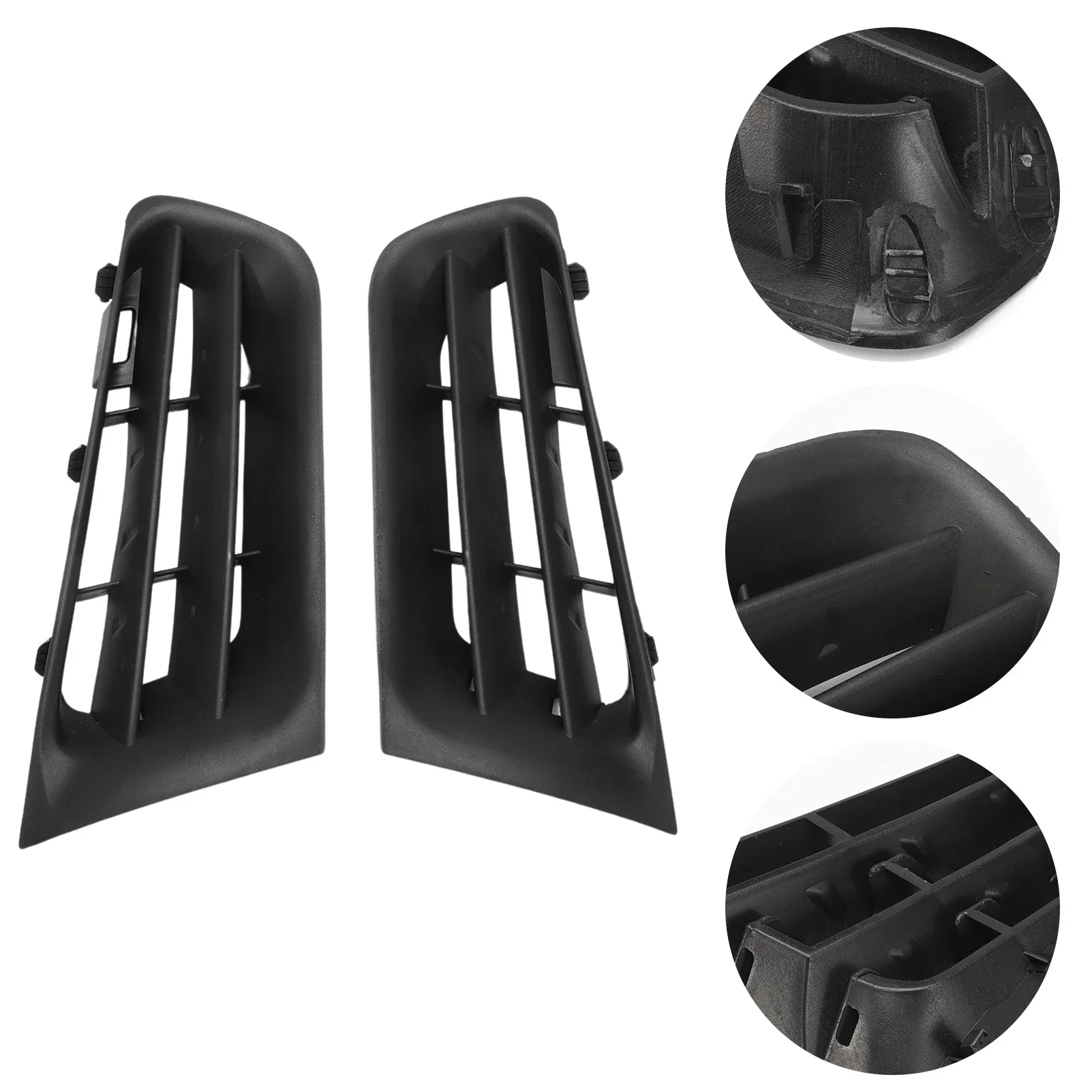 1 Pair Left & Right Front Bumper Grille 7701474478 for Renault Megane 2 2006-2009