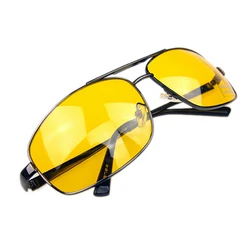 Anti-glare Sunglasses Car Driver Night Vision Goggles Auto Accessories Driving Glasses Copper Alloy