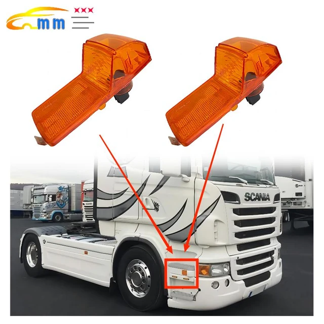 1pcs 24V Side Marker Lamp for SCANIA truck R620 R500 P400 P450 