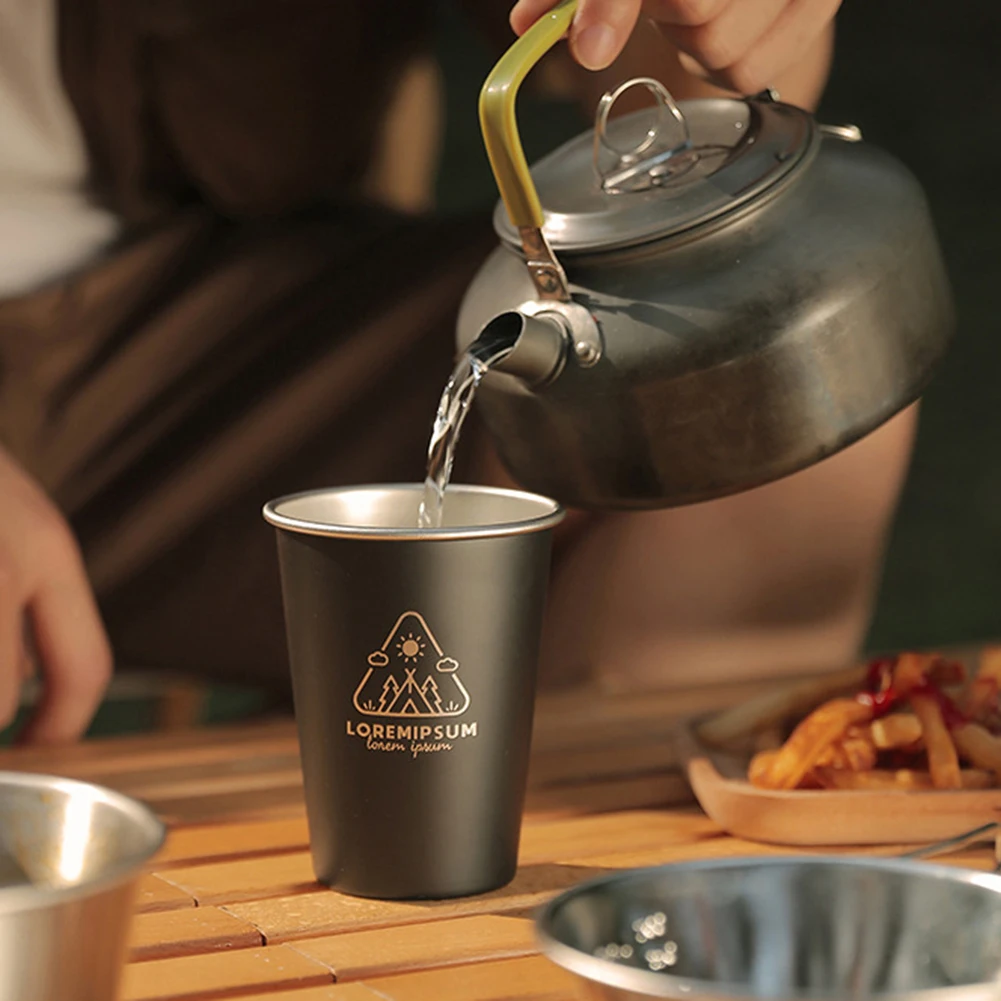 

Вино, пиво, напитки, 350 мл, удобная кружка для чая, кофе, бутылка для воды, посуда для напитков, чашка для вина и пива из нержавеющей стали, кружки для виски