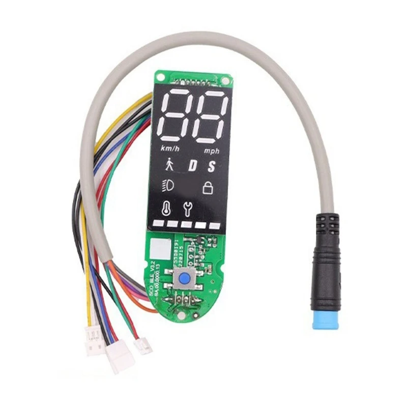 

Bluetoothcompatible Dashboard Fit for 3/MI3 LED Panel Electric Scooter Circuit Board Dispaly Assembly with Screen Meter