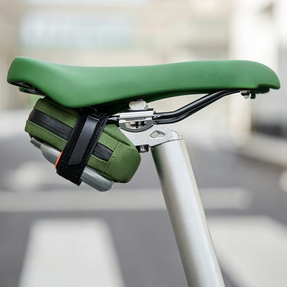 Universelle Fahrrad-Aufbewahrungstasche 0,35L Mini Tragbare Fahrrad-Hecktasche MTB Mountainbike Rennrad Satteltasche – Detail 7