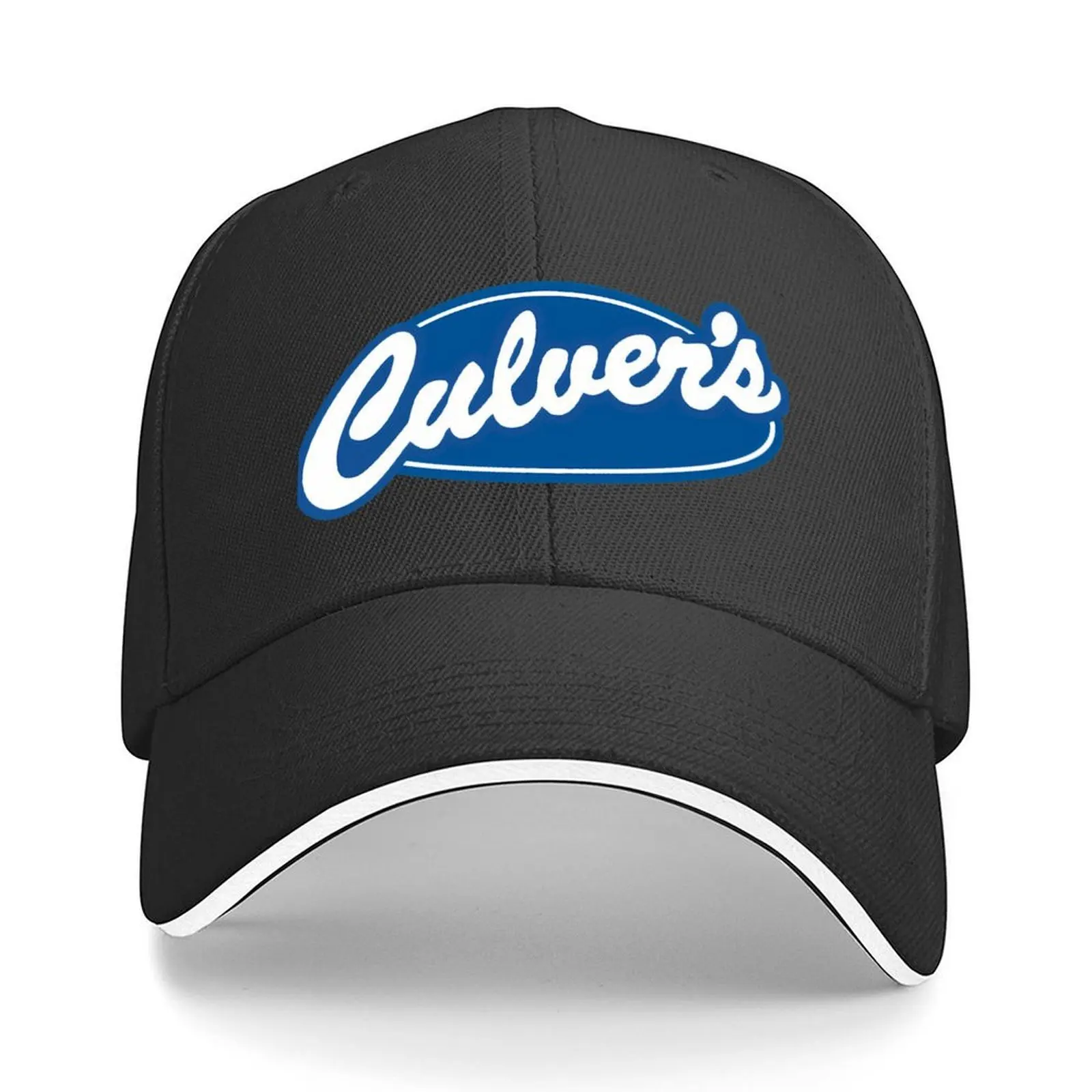 

Culvers Logo Baseball Cap Luxury man cap Luxury Brand Sun Cap funny hat Women Beach Fashion Men's