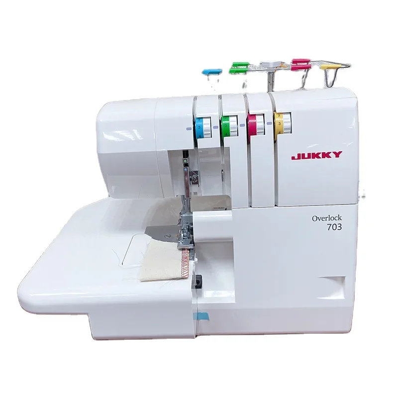 portable Household multi-function sewing machine selvage machine  overlock sewing machine price with 3 thread