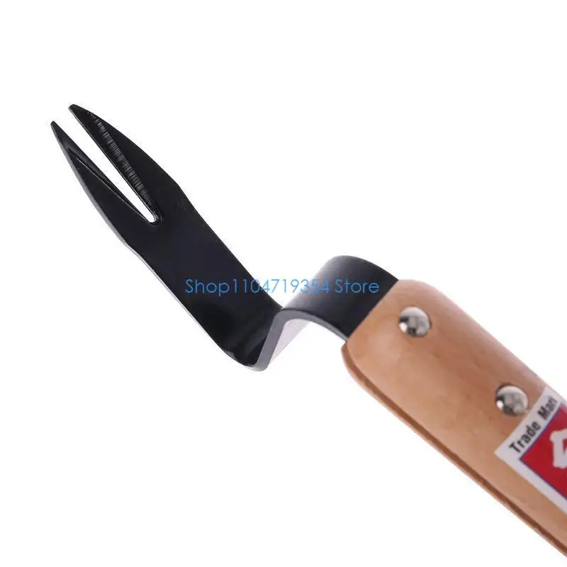 0XLD Forked for Head Hand Weeder Puller Remove Shovel Garden Trimming Tools Gad