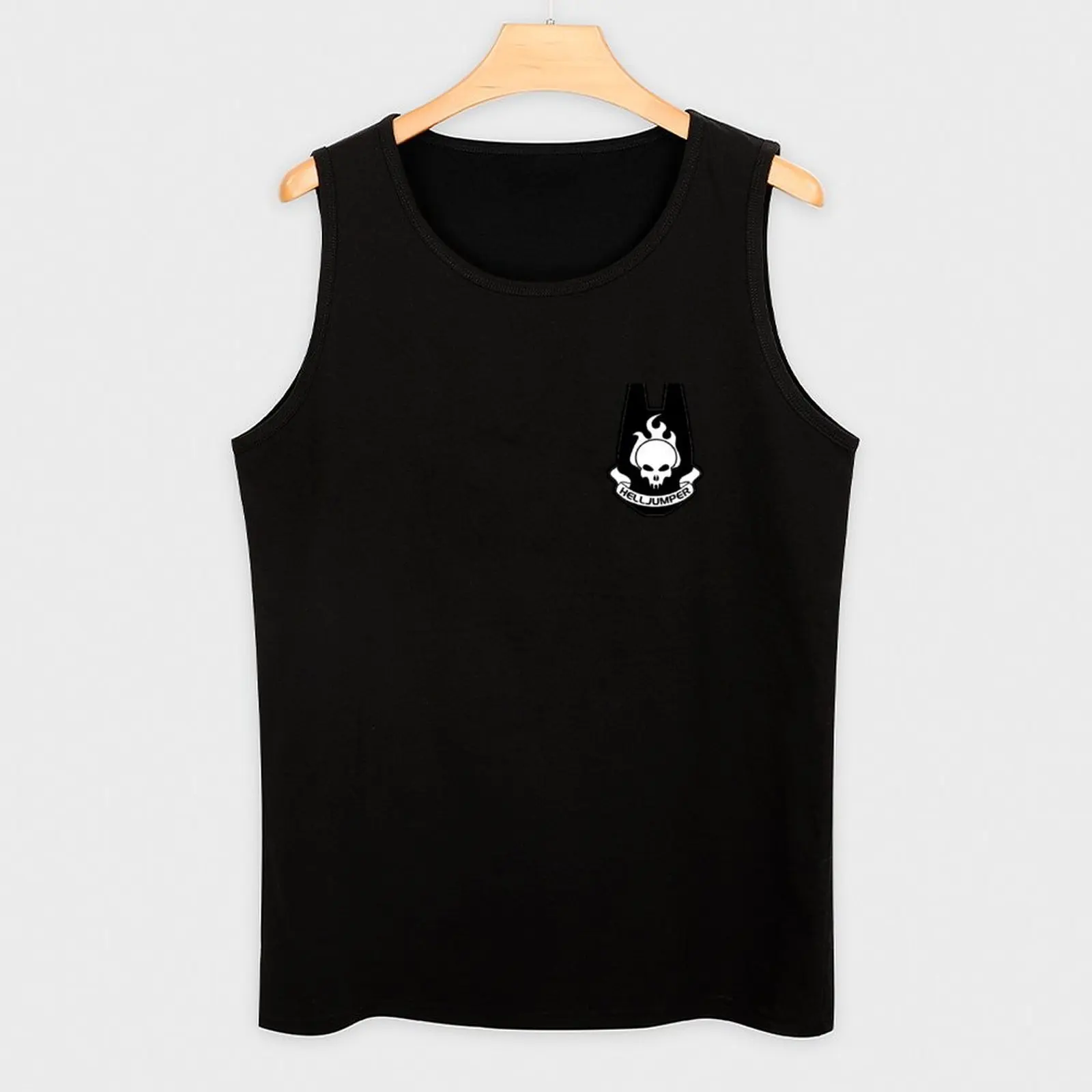 ODST Helljumper Patch Tank Top Outdoor Summer Tank Top Casual Loose Sleeveless Top - view 3