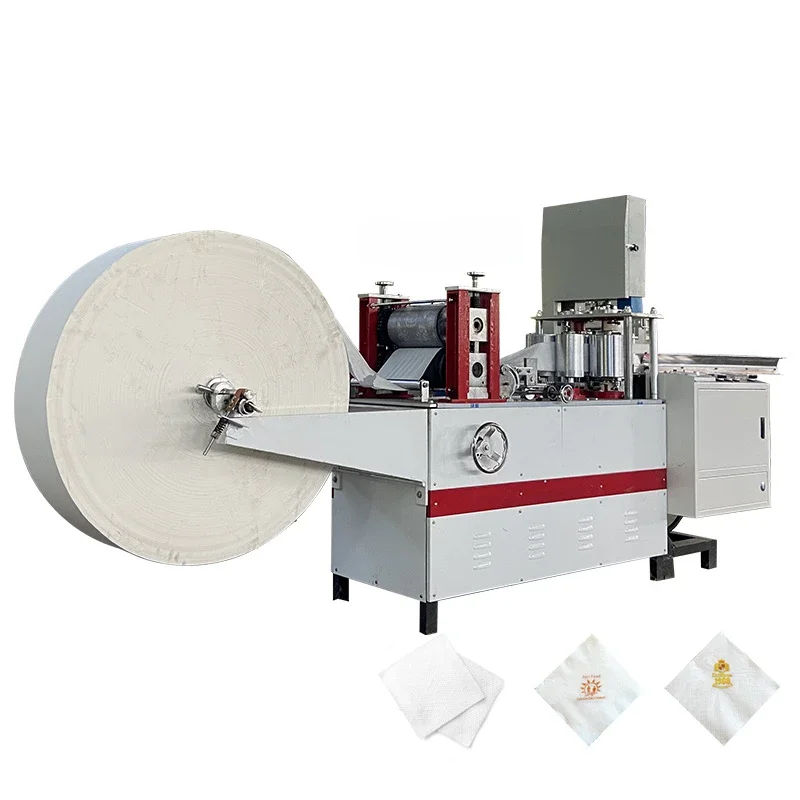 Machines for Small Business Ideas Napkin Tissue Paper Making  with Customized Color  Printing 