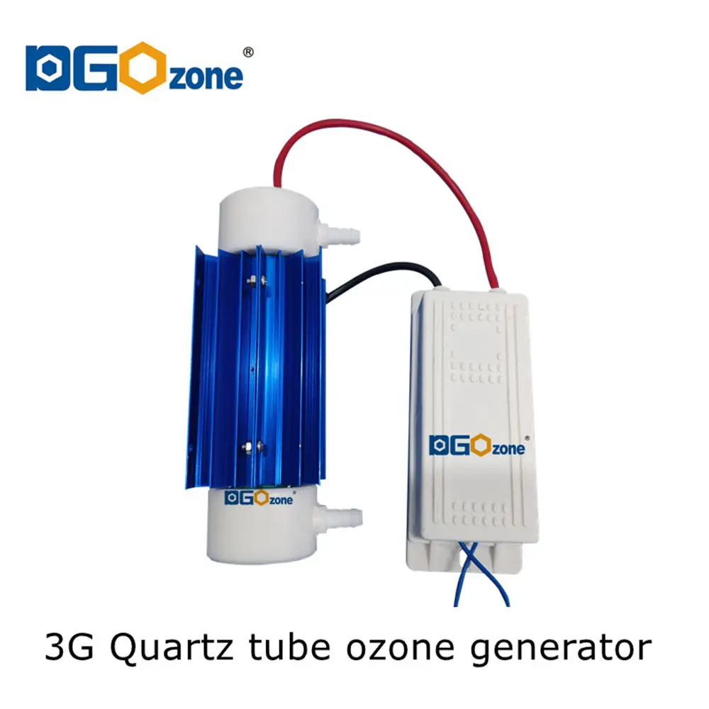 3g 5g 10g Air Cooled Quartz Tube Ozone Generator Tube with Heat Sink Ozonator for Purifying Water Swimming Pool DGOzone