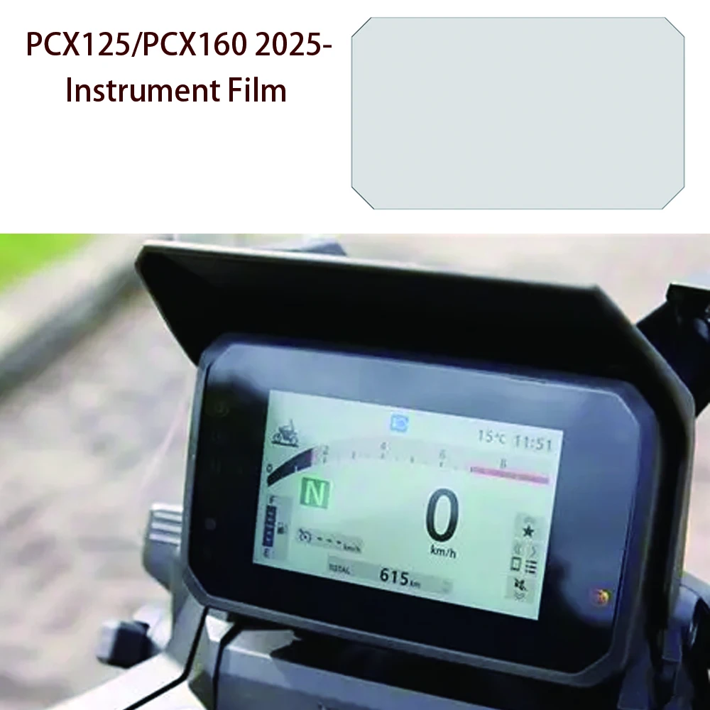 

FOR Honda PCX125/PCX160 ADV 350/X-ADV 750/ PCX125 2025-TFT Display Protection Motorcycle Dashboard Protector Instrument Film