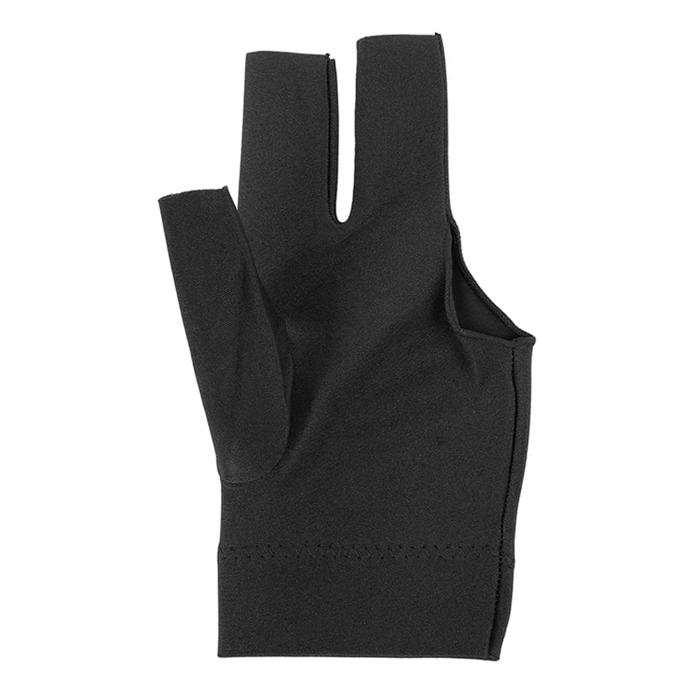 

Three Finger Billiard Pool Gloves Breathable Elastic Snooker Cue Glove Left Hand Pool Cue Gloves Snooker Cue Sport