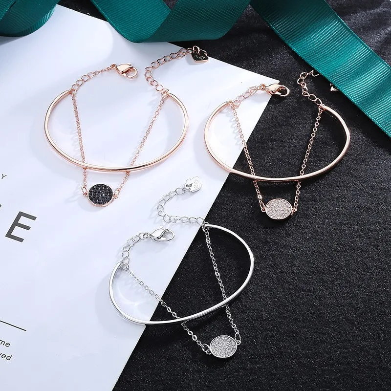 الأصلي 2025 موضة جديدة غرامة سيدة مجموعات مجوهرات مضرب سلسلة العصرية القرط قلادة حلقة سوار رومانسية للمرأة هدايا