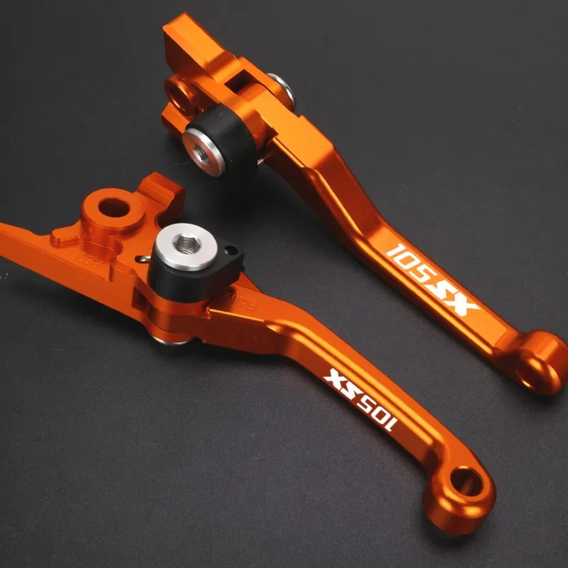 CNC Alumiunm Pivot Brake Clutch Levers Dirt Pit Bike Handle For 105SX 105 SX 2007 2008 2009 2010 2011 Motorcycle Accessories