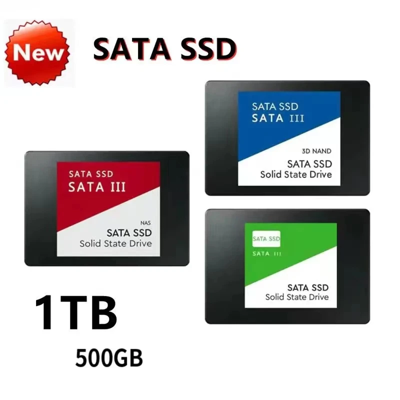 Imagem -02 - Disco Rígido de Alta Velocidade Unidades de Estado Sólido para Laptops Desktop Jogos pc Original Sata Ssd 2.5 2tb 1tb 500gb