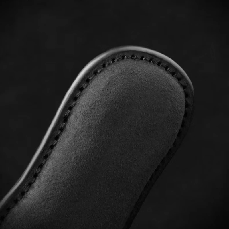 For Porsche 718 Cayenne Panamera 911 Macan Taycan Cayman Boxster Leather Car Key Case Cover Shell Suede Car Accessories