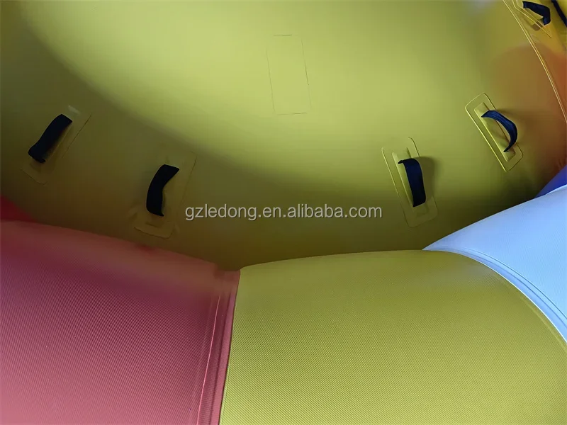 Water Park Commercial Inflatable Disco Boat Towable Water Ski Tube Twist For Sale
