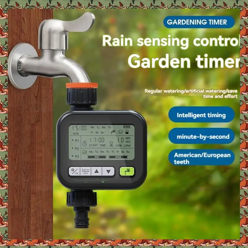 ABLQ Automatic Watering Controller, Timed Garden Watering Controller, Garden Intelligent Sprinkler Irrigation System