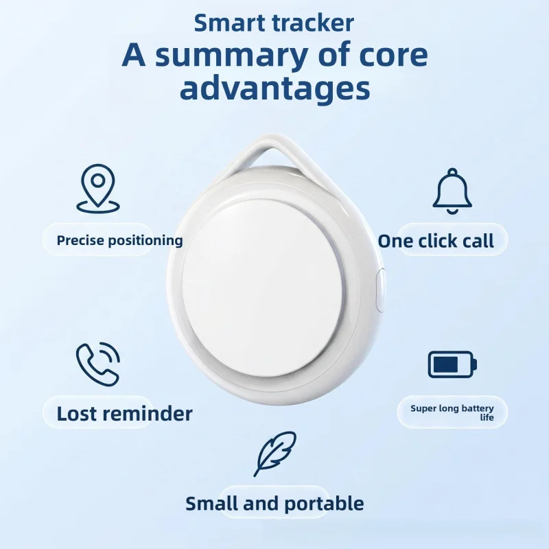 

Mini Tag GPS Tracker iOS Find My GPS Locator AirTag Car GPS Tracking Device GPS Tracker for Bicycles Safety Reminder