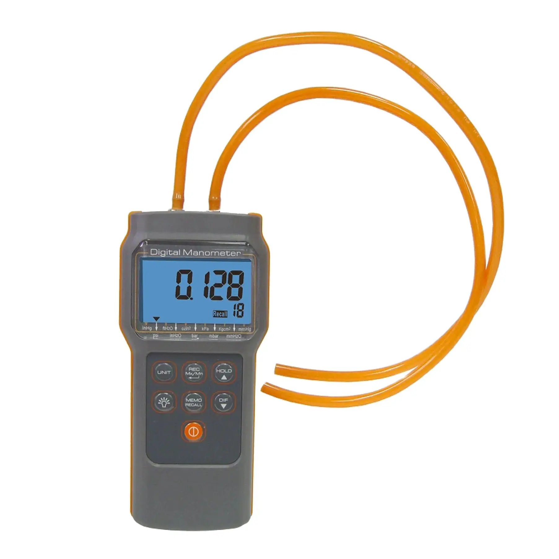 AZ82012 1 psi Economical Digital Pressure Gauge Differential Pressure Gauge 11 units to choose from ±1.000 (0.001)