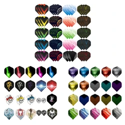 60Pcs/Set Standard Dart Flights Professional Darts Accessories Kit PET Flight Durable Feather Replacement Tail Wing