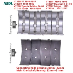 Connecting Rod Crankshaft Bearing for Honda VF250V Magna 250 VT250 Spada VT250F lntegra Special Edition VTR250 VTZ250 VTR 250 VT