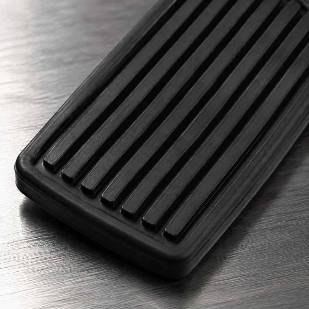 Precision Fit Replacement Part Brake Pedal Pad Black Anti-Slip Texture Clutch Pedal Pad Rubber Pedal Cover Brake System