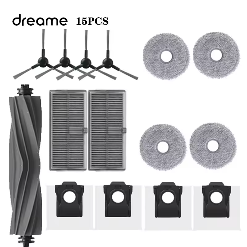 Dreame L10s Pro Ultra Heat, X30 Ultra, X30 Pro Vacuum Cleaner Replacement Accessories Main Side Brush Filter Mop Dust Bag - Image 11