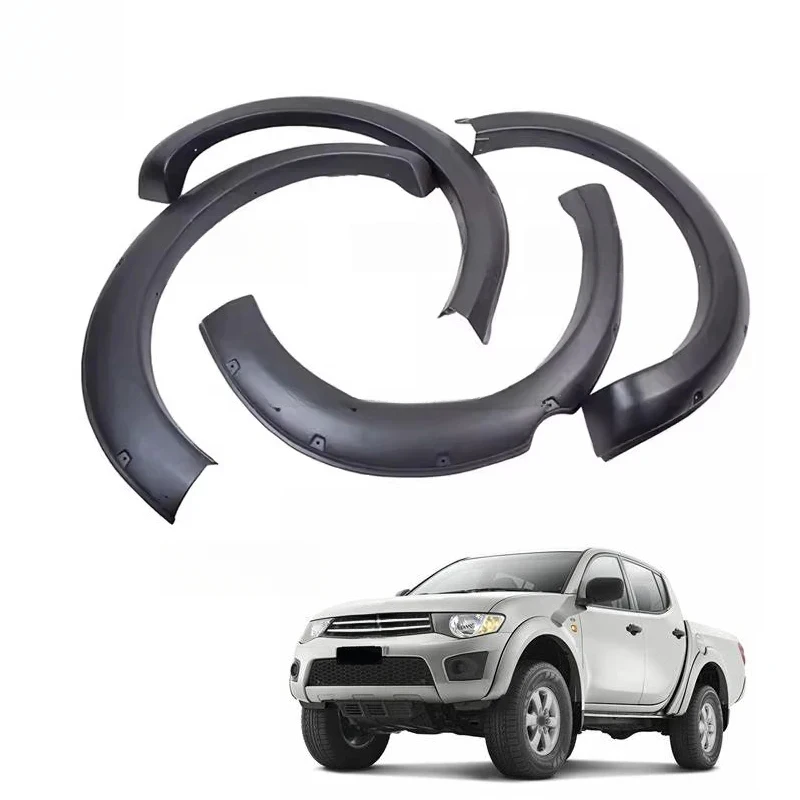 

Modified With Nail Wheel Eyebrows Wide Body Fender Flares for Triton L200 Anti-scratch Wheel Arch