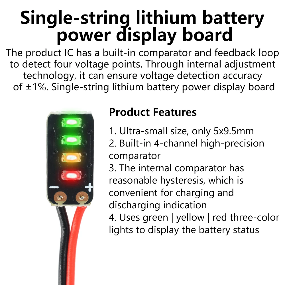 5PCS 3.7-4.2V Meter…