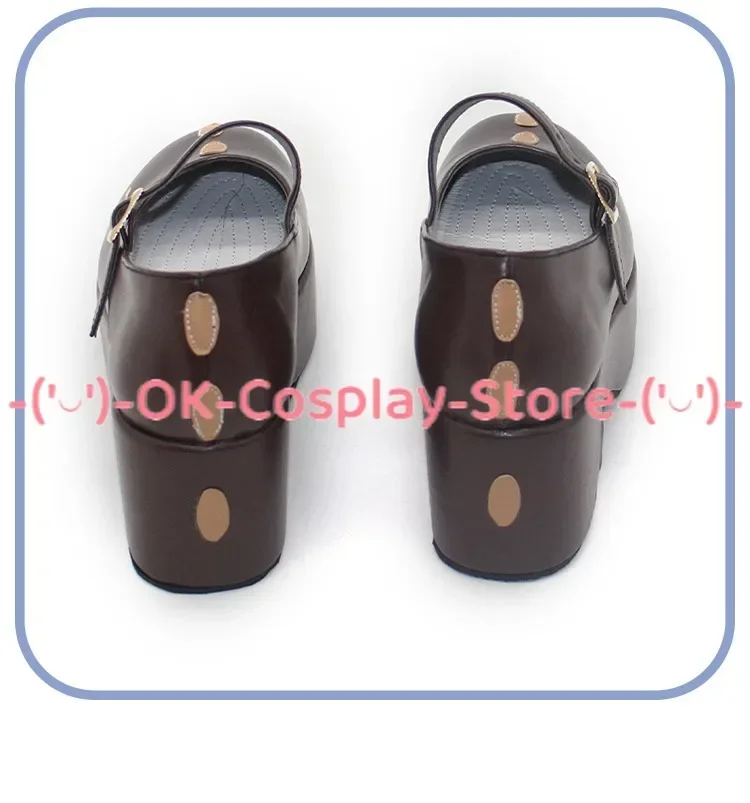 [Customized] Otori Emu Cosplay Shoes Anime Roleplay Props Halloween Carnival Holiday Party PU Leather Chunky Platform Boots