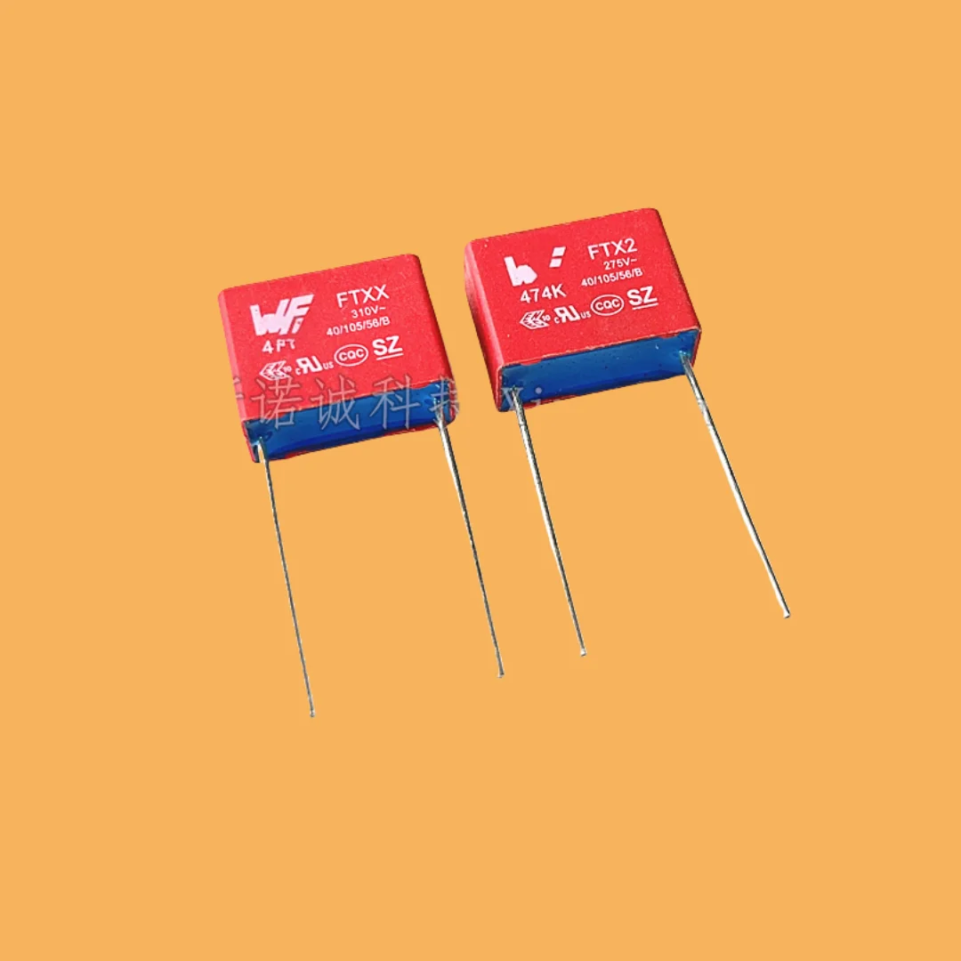 

10PCS/ FTXX 310VAC 474 0.47UF 275V 310V 470NF safety capacitor foot distance 15mm