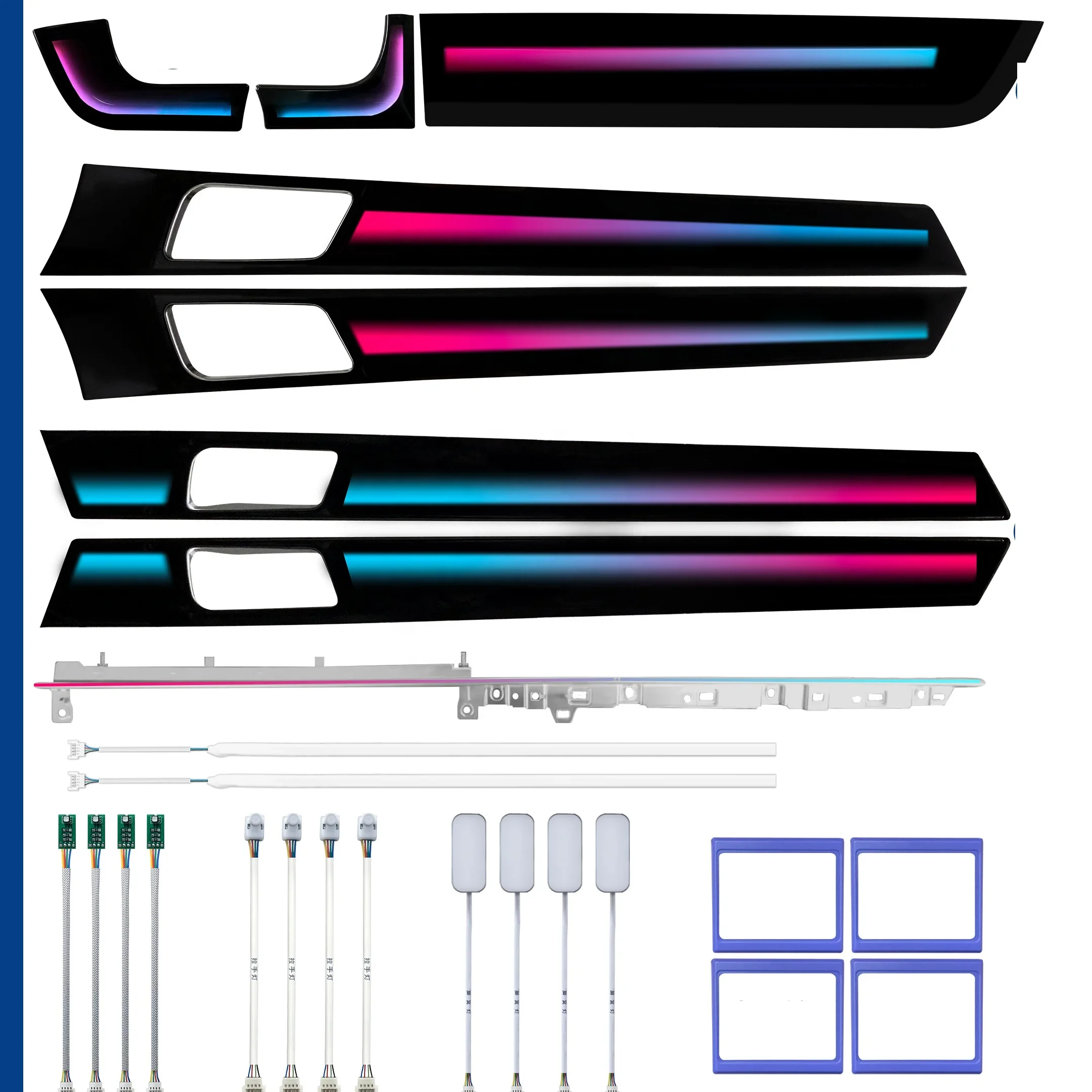 For 10-23 Panamera automotive environmental lighting led decorative lights with multi-color selection of automotive led