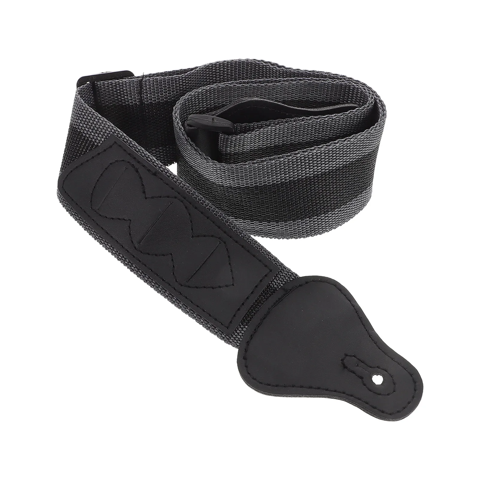 

Acoustic Guitar Strap Adjustable Durable Nylon Breathable Pick Holder for Electric Bass Acoustic Guitar Electric Bass Strap