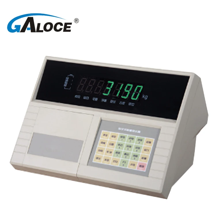 Indicador de peso digital de balança de piso GSI102 12V