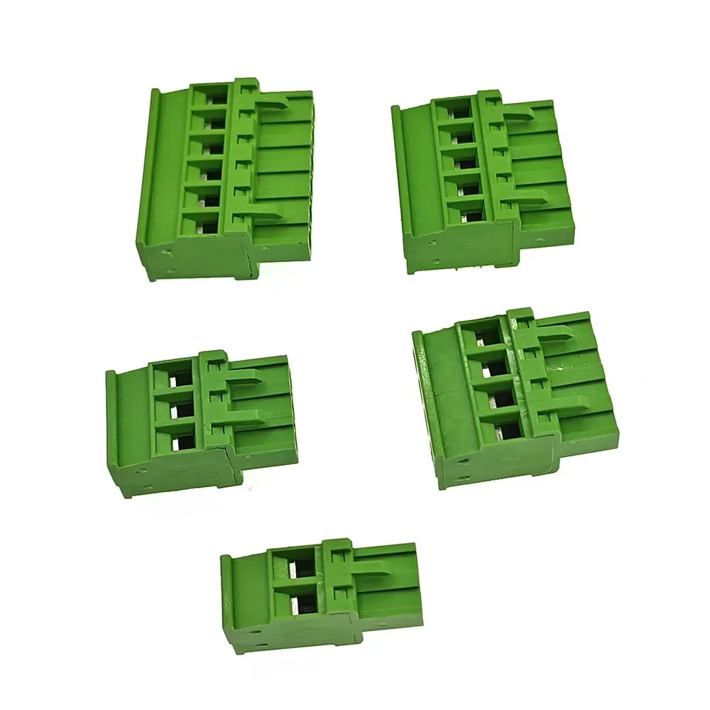 

10PCS 2EDG 5.08mm Solderless Plug-in Terminal Blocks Side Outlet Vertical Plug 2/3/4/5/6/7/8/9/10/12P Screw Terminal Connector