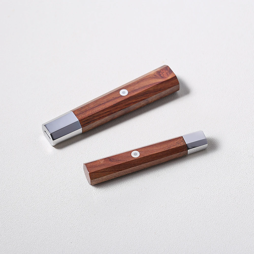 

Japanese Classic Style Octagonal Knife Handle DIY Handmade Kitchen Chef Knife Utility Stainless Steel Rosewood Knives Handles