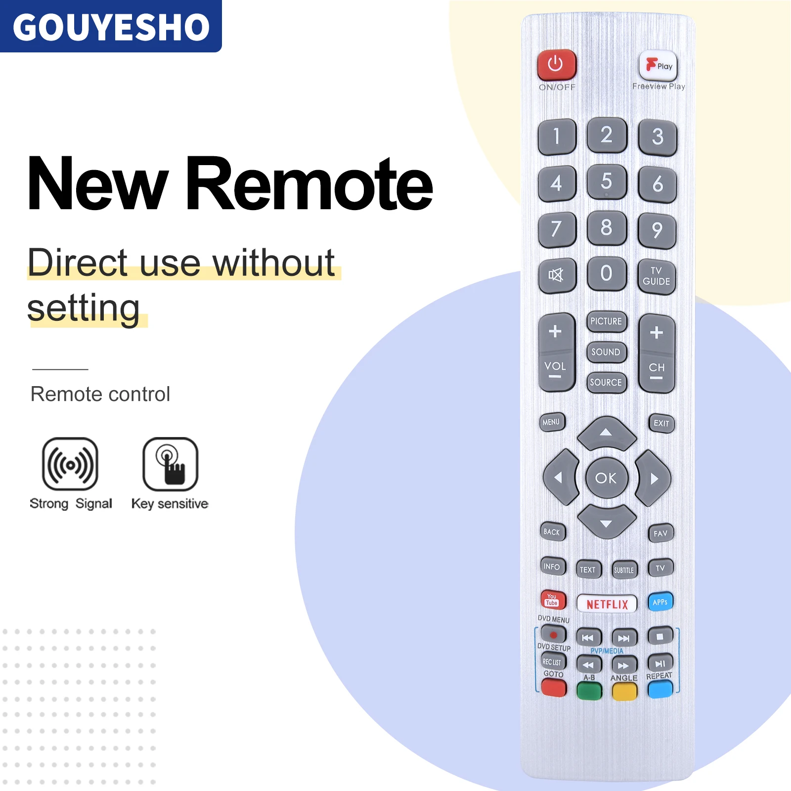 

Новый телефон с дистанционным управлением для Sharp Aquos TV