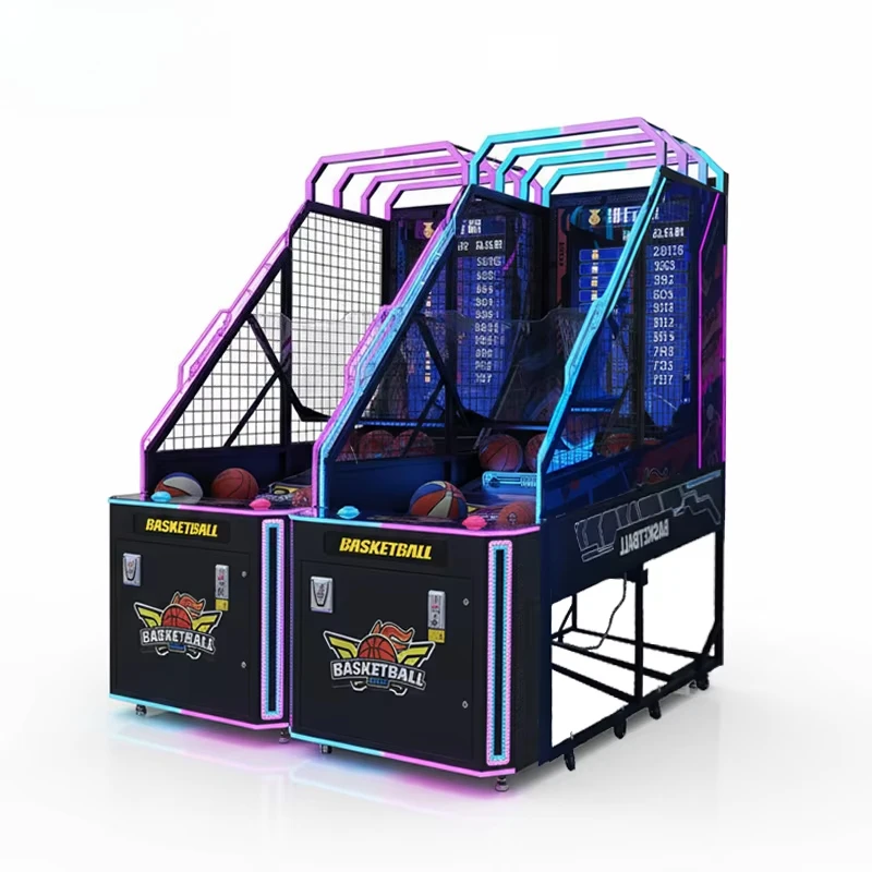 Hot Sell Surprise Adult Basketball Machine Indoor Arcade Coin-Operated LED Display Version for Amusement Park for Adults