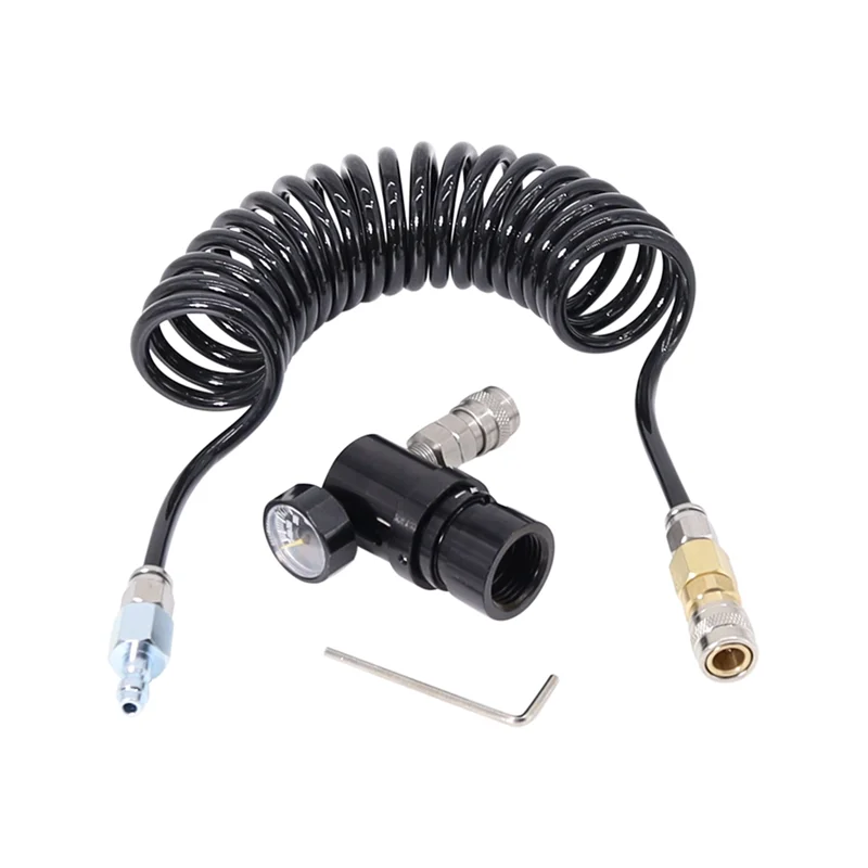 

WORTHOWN-регулятор низкого давления, регулируемый, регулятор MR GEN2, дистанционный шланг катушки, манометр 300 фунтов на квадратный дюйм